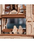 Дървен 3D пъзел Robo Time от 303 части - Класическа печатна преса - 5t
