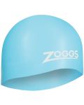 Дамска плувна шапка Zoggs - Easy-fit, светлосиня - 1t