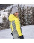 Дамско яке за ски Kjus - Balance , жълто/сиво - 3t