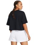 Дамска тениска Under Armour - Campus Boxy Crop , черна - 2t