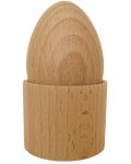 Дървена играчка Smart Baby - Яйце с чашка на Монтесори - 1t