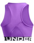 Дамски потник Under Armour - HeatGear Rib Tank,  лилав - 2t