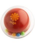 Дървена търкаляща се играчка Haba, Оранжева - 1t