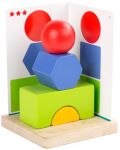Дървена образователна играчка Lucy&Leo - Запознаване с геометрията - 2t