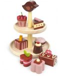 Дървен игрален комплект Tender Leaf Toys - Поставка с шоколадови бонбони - 2t
