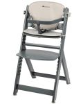 Дървен стол за хранене Bebe Confort - Timba, Grey Mist - 4t