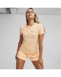 Дамска тениска Puma - ESS+ Summer Daze , оранжева - 3t