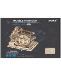 Дървен 3D пъзел Robo Time от 254 части - Marble Parkour - 3t