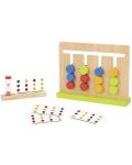 Дървена детска логическа игра Tooky Toy - Цветове - 1t