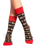 Дамски чорапи Crazy Sox - Лисици, размер 35-39 - 2t