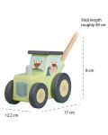 Дървена буталка Orange Tree Toys - Трактор - 2t