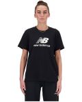 Дамска тениска New Balance - Sport Essentials Jersey Logo, черна - 1t