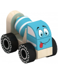 Дървена играчка за сглобяване Acool Toy - Бетоновоз, 3 части - 1t