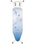 Дъска за гладене Brabantia - Ice Water, 124x38 cm, синя - 1t