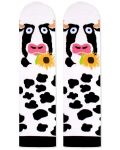 Дамски чорапи Pirin Hill - Farm Cow, размер 35-38, бели - 1t