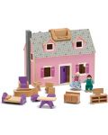 Дървена къща за кукли Melissa & Doug - 2t