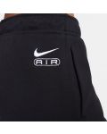 Дамско спортно долнище Nike - Air Mid-Rise Fleece, черно - 4t