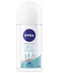 Nivea Рол-он против изпотяване Dry Fresh, 50 ml - 1t