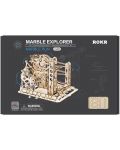 Дървен 3D пъзел Robo Time от 260 части - Marble Explorer - 3t