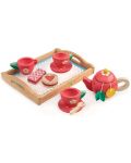 Дървен игрален комплект Tender Leaf Toys - Сервиз за чай - 1t