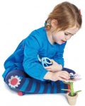Дървен игрален комплект Tender Leaf Toys - Цвете в саксия - 5t