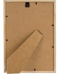 Дървена рамка за снимки Goldbuch Skandi - Златиста, 21 x 30 cm - 3t