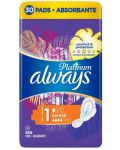 Дамски превръзки с крилца Always Platinum - Normal, 30 броя - 1t