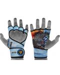Дамски фитнес ръкавици RDX - T5 Weightlifting Grips, размер S/M, сини - 1t