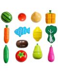 Дървен комплект Iso Trade - Плодове и зеленчуци за рязане - 2t