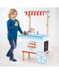 Дървена играчка Bigjigs - Количка за сладолед - 4t
