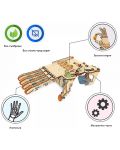 Дървен конструктор Smart Games Smartivity - Механична ръка, 316 части - 2t