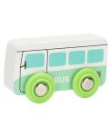 Дървена играчка Smart Baby - Автобус - 1t