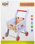 Детска количка за пазаруване Lelin - Синя - 1t