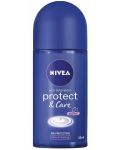 Nivea Рол-он против изпотяване Protect & Care, 50 ml - 1t