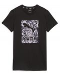 Дамска тениска Puma - Graphic Script Tee , черна - 1t