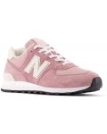 Дамски обувки New Balance - 574 , розови/бели - 4t