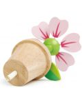 Дървен игрален комплект Tender Leaf Toys - Цвете в саксия - 3t