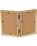 Дървена рамка за снимки Goldbuch - Златиста, 10 x 15 cm - 2t
