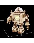 Дървен 3D пъзел Robo Time от 221 части - Орфей - 2t