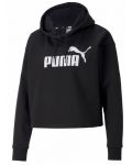 Дамски суитшърт Puma - ESS Cropped Logo , черен - 1t