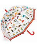 Детски чадър Djeco - Под дъжда - 1t