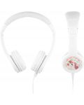 Детски слушалки с микрофон BuddyPhones - Explore+, бели - 3t