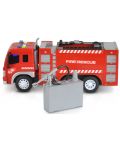 Детска играчка Moni Toys - Пожарен камион с помпа, 1:16 - 2t
