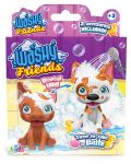 Детска играчка Kidz World Washy Friends - Кално кученце за къпане, Boston Terrier - 1t