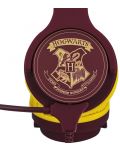 Детски слушалки OTL Technologies - Hogwarts Interactive, червени/жълти - 5t