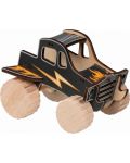 Игрален комплект Goki - Направи си сам количка Monster Truck - 1t