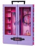Детска играчка Barbie - Гардероб, лилав - 1t
