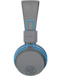 Детски слушалки JLab - JBuddies Studio, безжични, сиви/сини - 3t