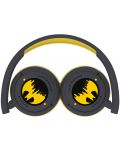 Детски слушалки OTL Technologies - Batman Gotham City, безжични, черни/ жълти - 4t