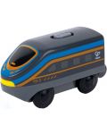 Детска играчка HaPe International - Междуградски локомотив с батерия, черен - 1t